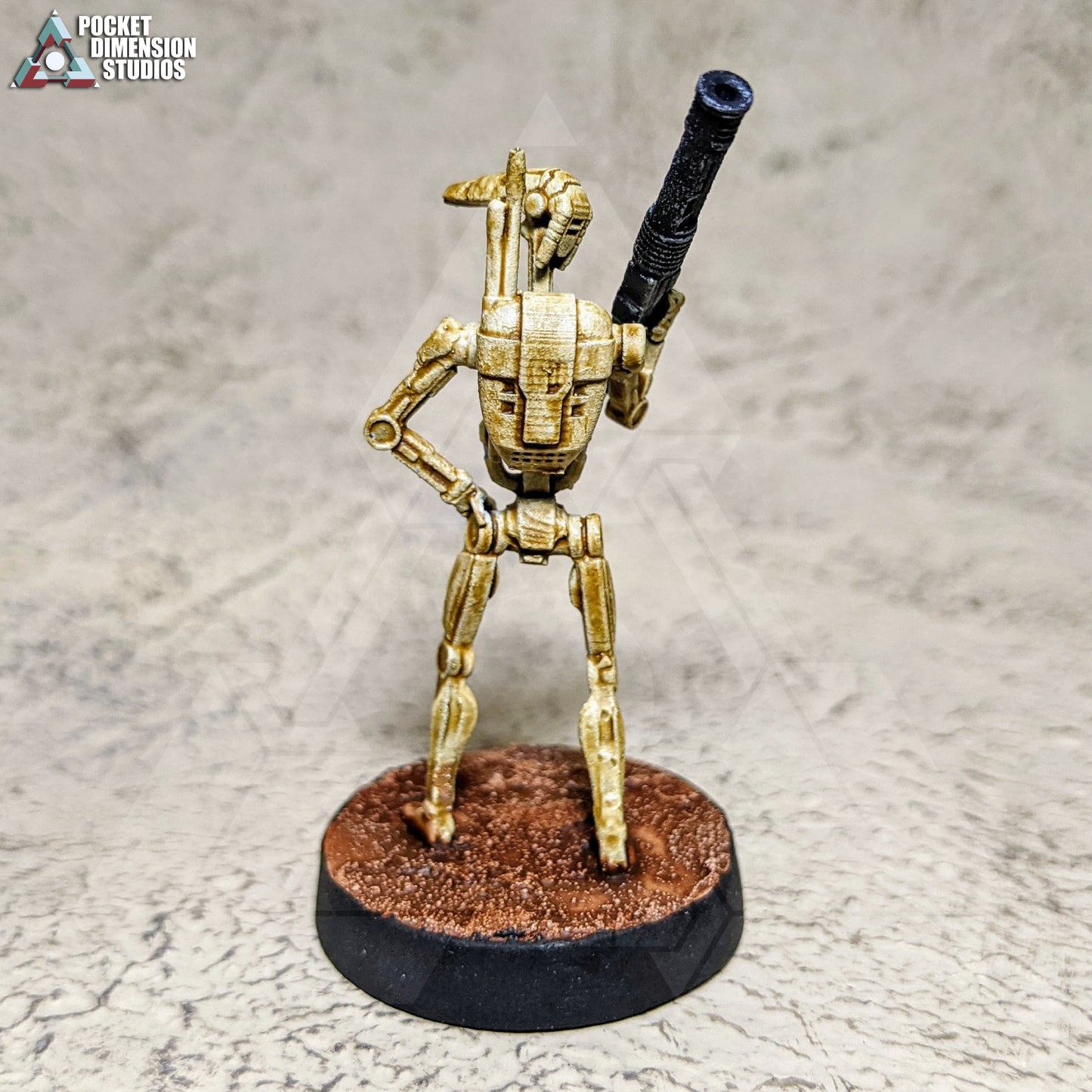 Radioactive Cannon Battle Droid (Legion) (Pocket Dimension Studios) (SciFi)