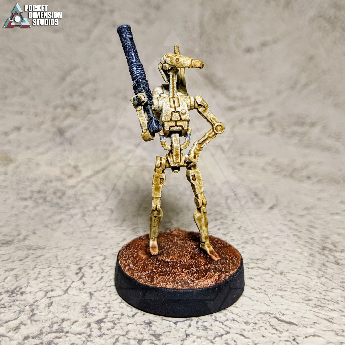 Radioactive Cannon Battle Droid (Legion) (Pocket Dimension Studios) (SciFi)