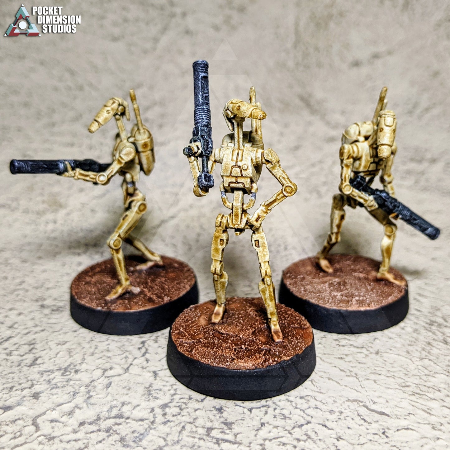 Radioactive Cannon Battle Droid (Legion) (Pocket Dimension Studios) (SciFi)