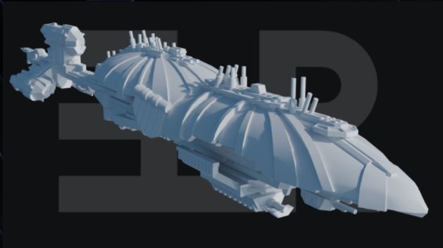 Recusant Class Frigate (SciFi) (Resin Engine)