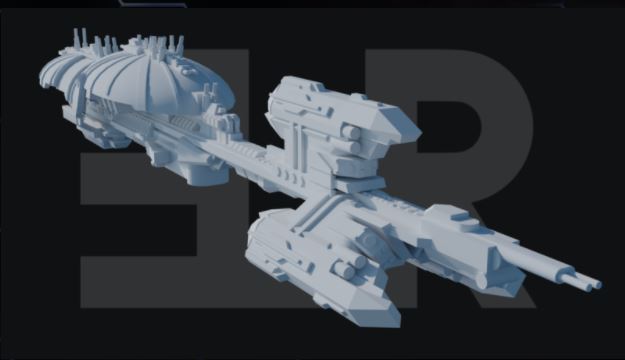 Recusant Class Frigate (SciFi) (Resin Engine)
