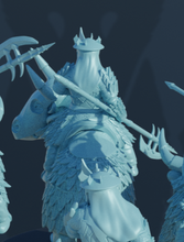 Load image into Gallery viewer, Bull Rider with Long Pike - at rest (Kolbehs) (SciFi) (DandD)