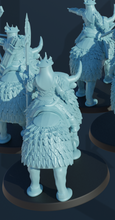 Load image into Gallery viewer, Bull Rider with Long Pike - at attention (Kolbehs) (SciFi) (DandD)