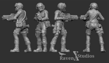 Load image into Gallery viewer, Female Pilot Bundle - 34mm Scale (SciFi) (Raven X)