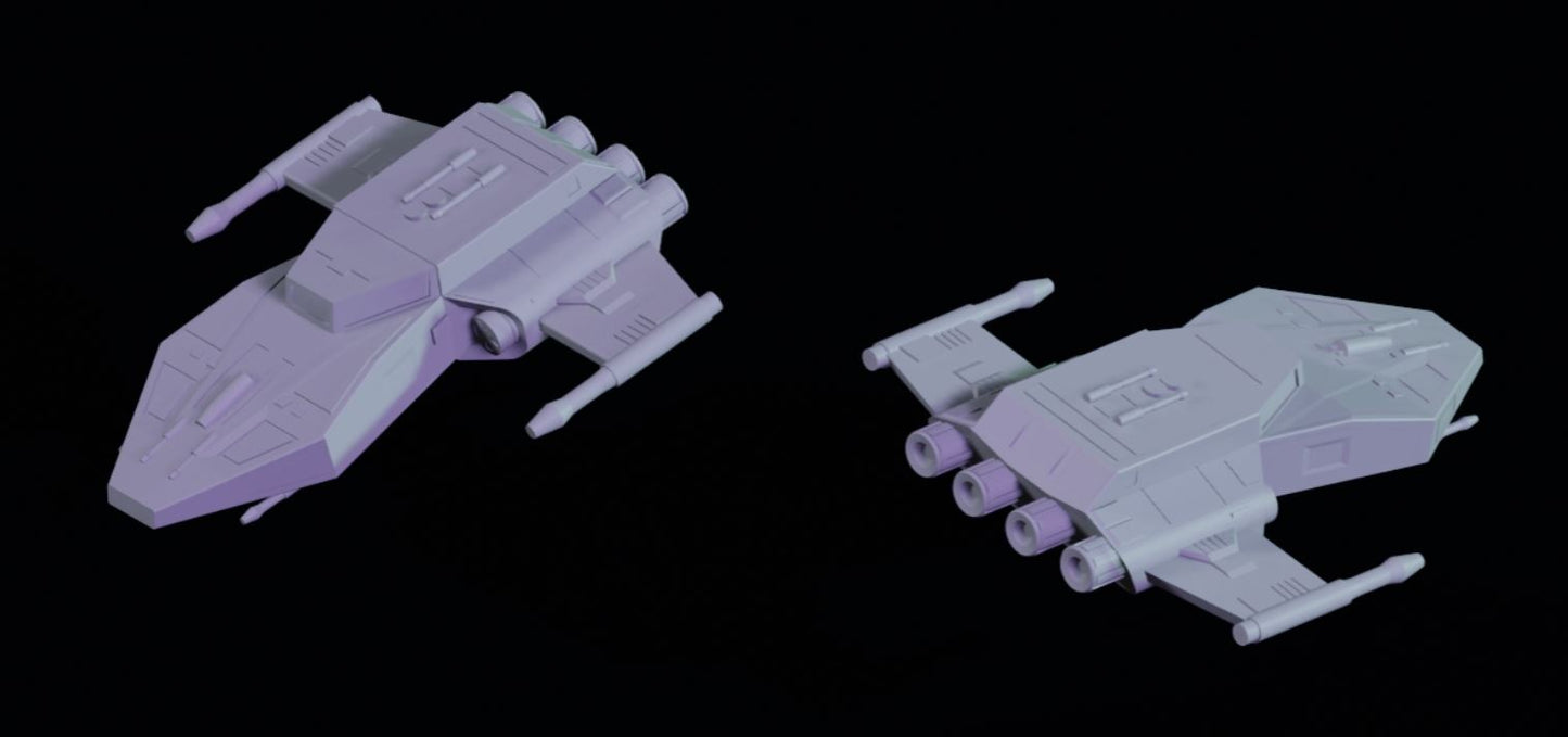 Star Car Fighter (Armada) (SciFi) (Jason Miller Design)