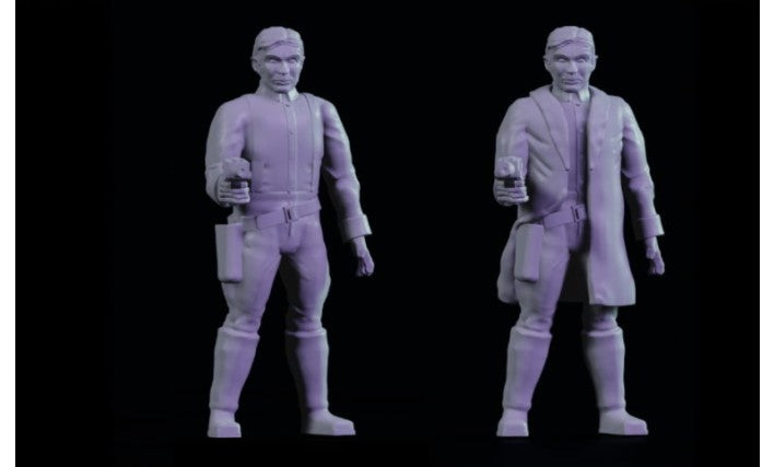 Spunky Captain 4 Pack (Jason Miller Design) (SciFi) (Stargrave)