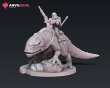 Load image into Gallery viewer, Stormie Calvary Mount - Heavy Rifle raised at rest (Legion) (Sci-Fi) (Anvilrage) (Stargrave)
