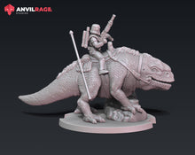 Load image into Gallery viewer, Stormie Calvary Mount - Heavy Rifle raised at rest (Legion) (Sci-Fi) (Anvilrage) (Stargrave)