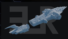 Load image into Gallery viewer, Subjugator Class Cruiser (SciFi) (Resin Engine) (Fleet)