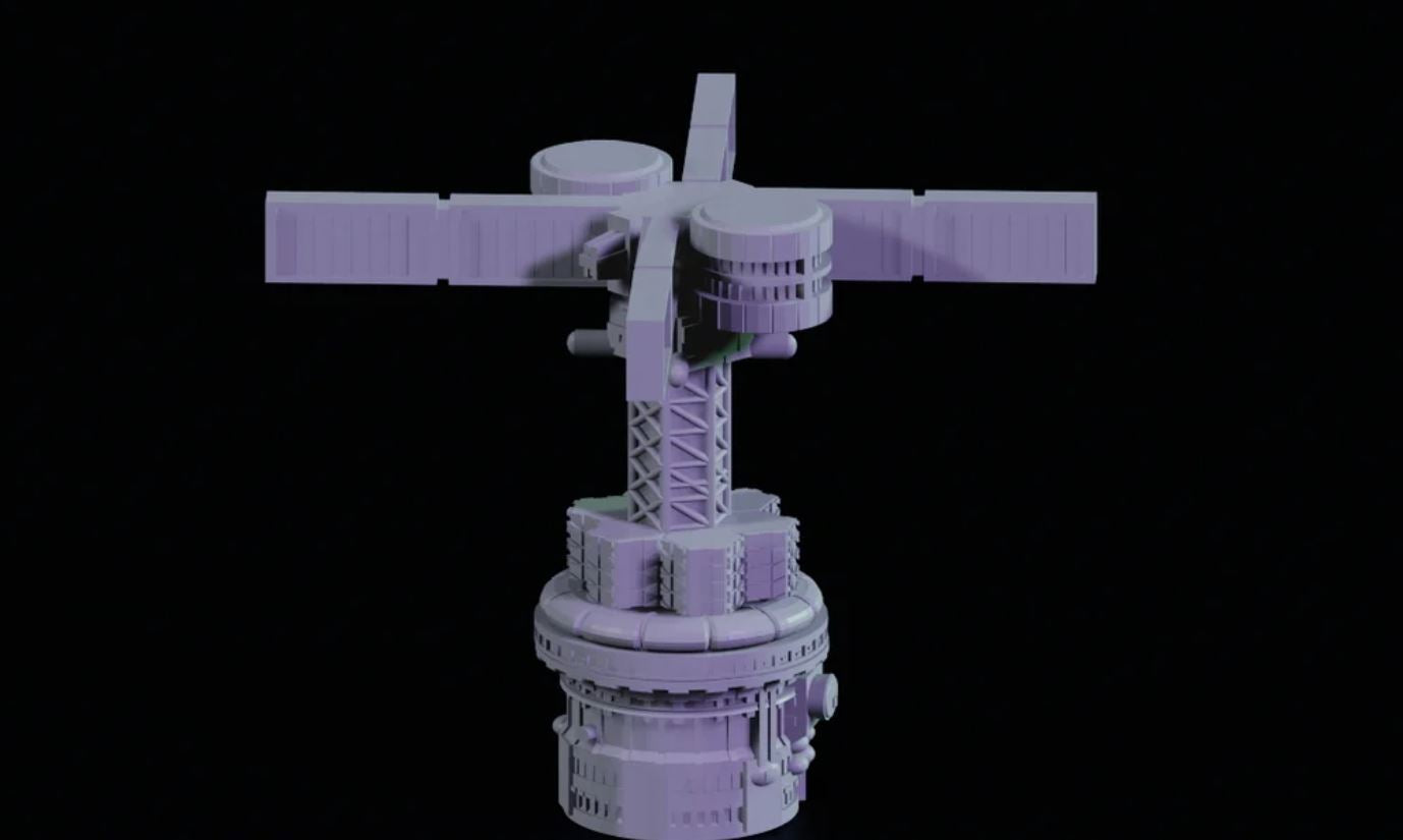 Tech. Array Terrain Piece (Jason Miller Design) (Legion) (SciFi)