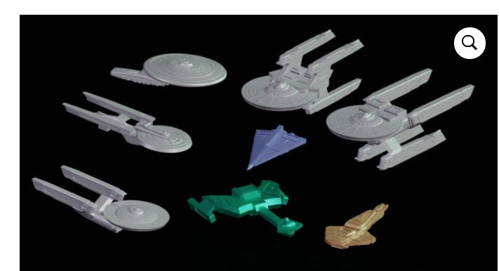 Trekk Ship Pack #3 (Fleet Games) (Jason Miller Design) (SciFi)