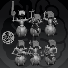 Load image into Gallery viewer, Unicycle Bot Assassin Bundle - (Legion) (SciFi) (Ataraxy)