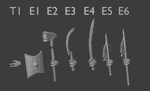 Load image into Gallery viewer, Eastern Trolls 4 Pack (Kolbehs) (SciFi) (DandD)