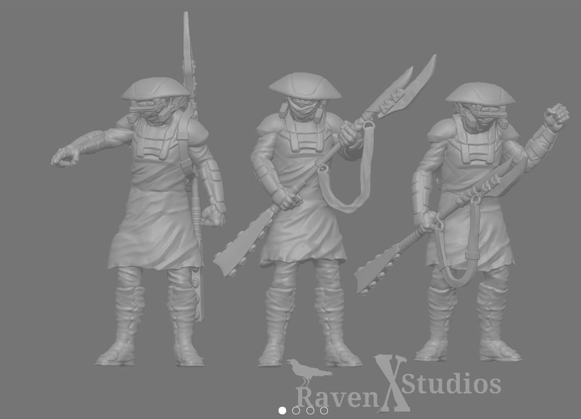 Outer Rim Constable & Deputies (Legion) (SciFi) (Raven X)
