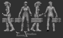 Load image into Gallery viewer, Military Support Crew Prodos Scale (SciFi) (Raven X)