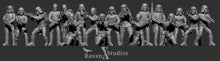 Load image into Gallery viewer, Emperor's Army Grunts Giant SET (Raven X) (Legion)