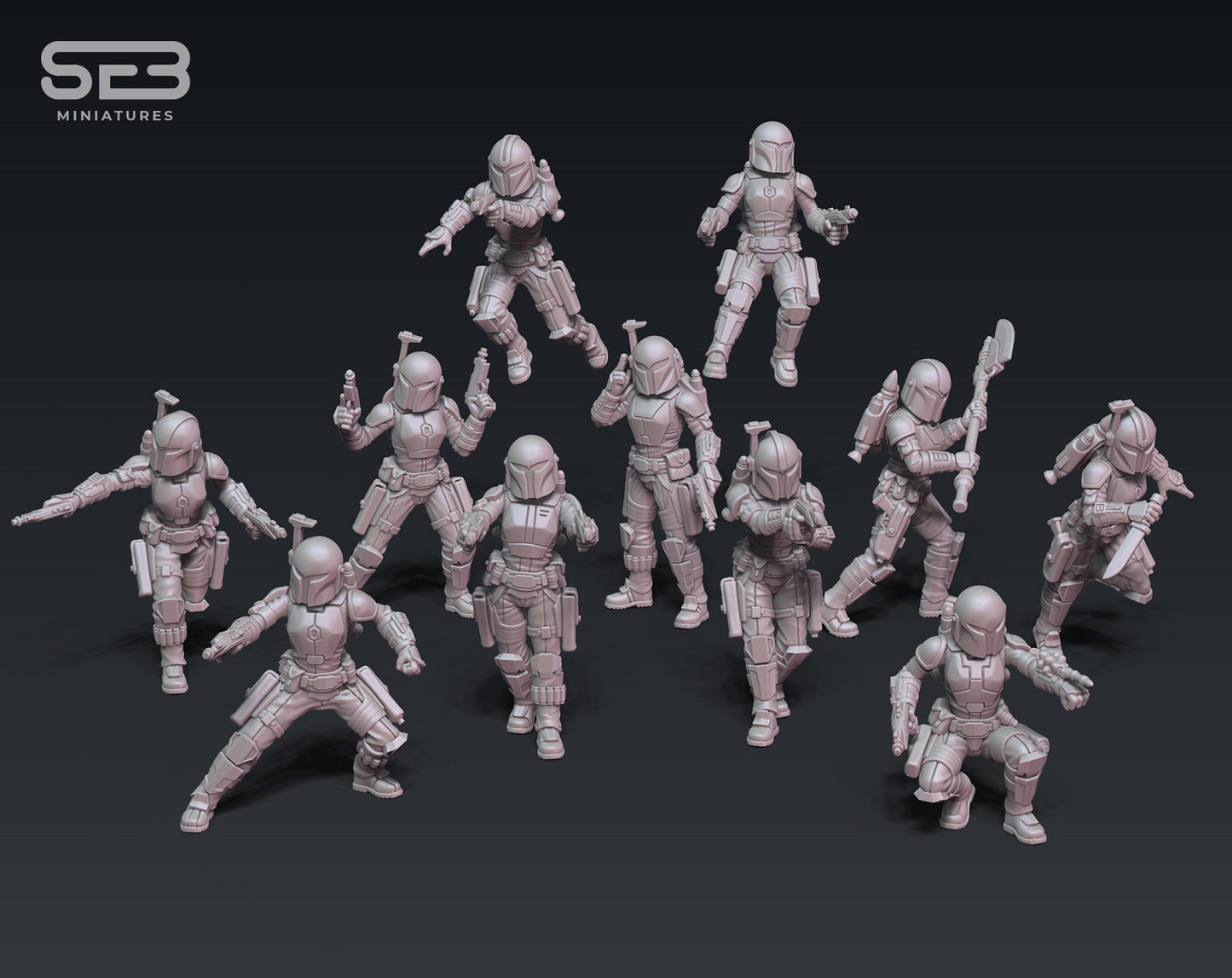 Female Mercenary Bundle (Legion) (Sci-Fi) (Anvilrage)