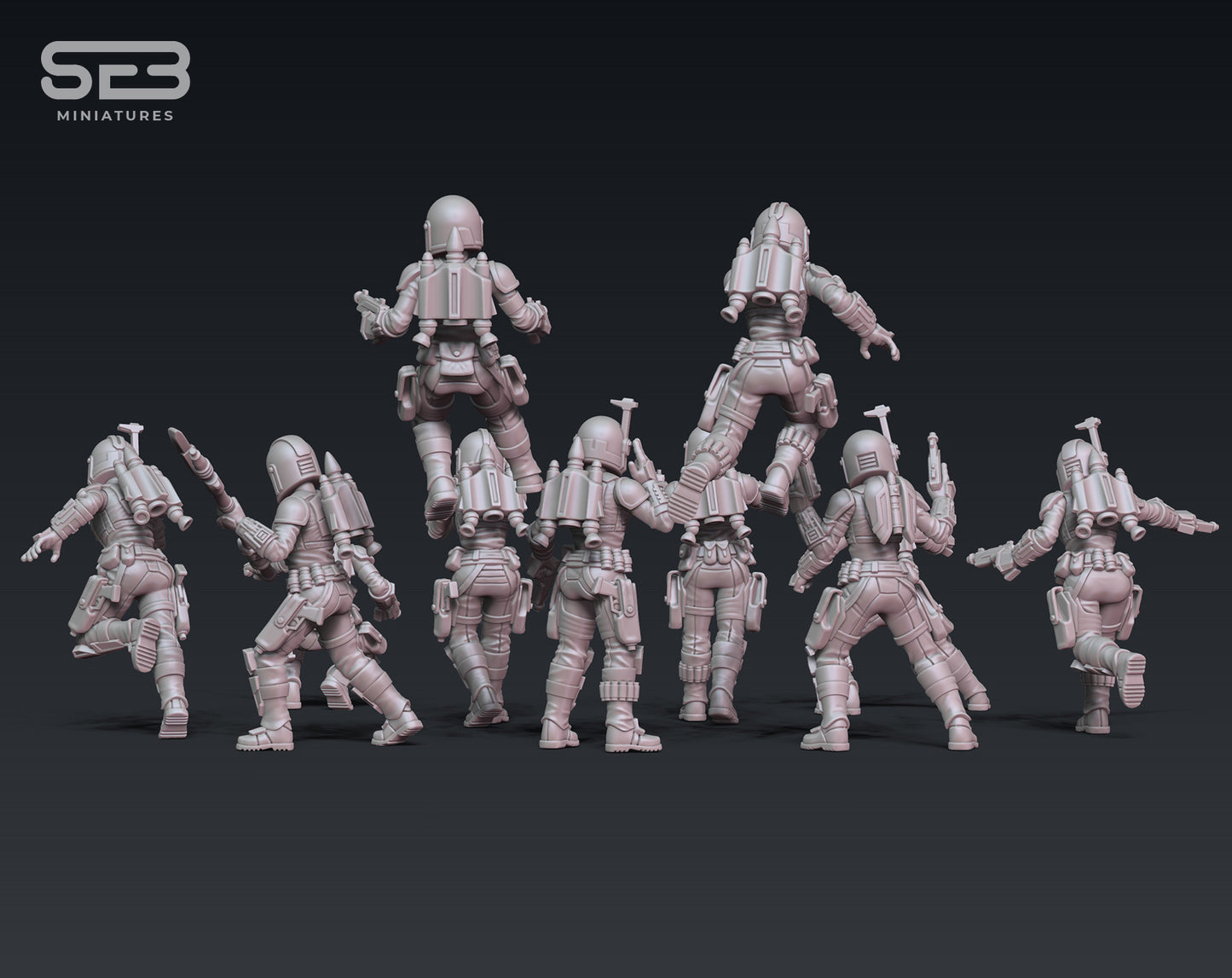 Female Mercenary Bundle (Legion) (Sci-Fi) (Anvilrage)