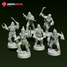 Load image into Gallery viewer, Furry Warriors War Party &amp; Terrain (Legion) (Sci-Fi) (Anvilrage)
