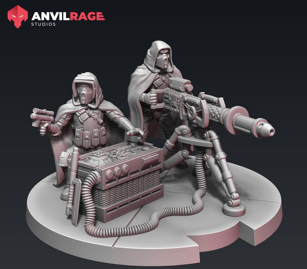Butchers EWEB Laser Canon 2 Pack (Legion) (Sci-Fi) (Anvilrage) (Stargrave)