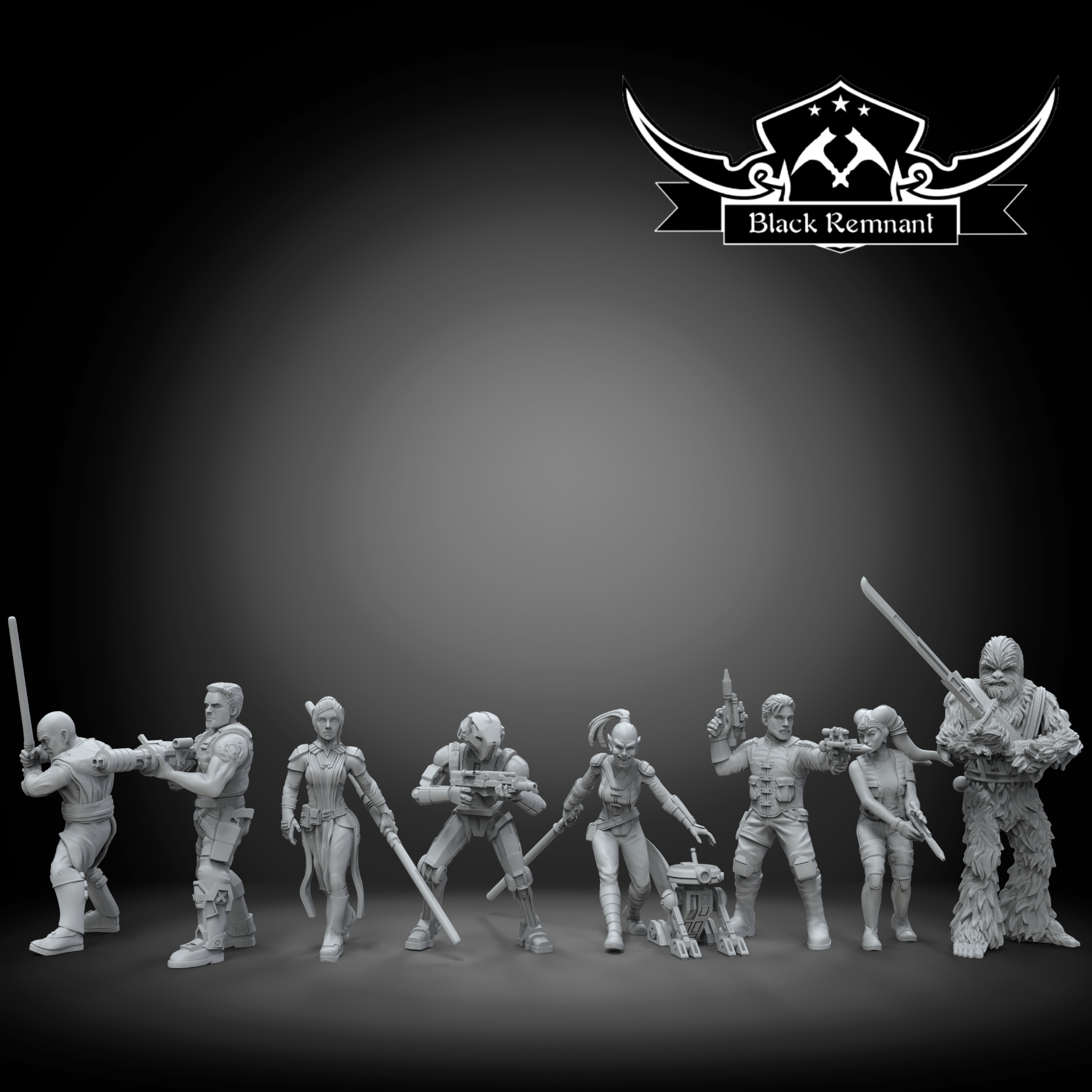 Ancient Squad Bundle (Legion) (Sci-Fi) (Black Remnant)