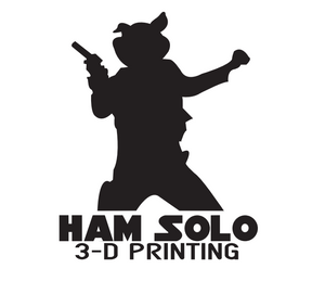 Ham Solo 3D Printing