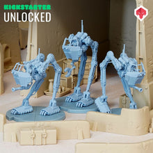 Load image into Gallery viewer, Desert Scavenger Walker - 3 Pack (Legion) (Sci-Fi) (Anvilrage) (Stargrave)
