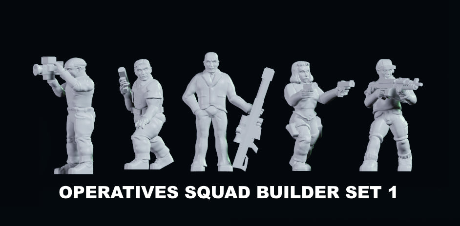 Modern Warfare Operatives Forces Squad Bundle 1 (Jason Miller Design) (1/100)