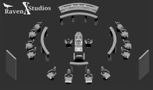 Load image into Gallery viewer, USS Eclipse Crew and Bridge (Legion) (SciFi) (Raven X)
