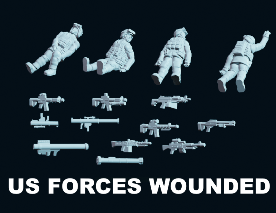 Modern Warfare US Wounded Bundle (Jason Miller Design) (1/100)