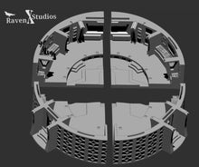 Load image into Gallery viewer, USS Eclipse Crew and Bridge (Legion) (SciFi) (Raven X)
