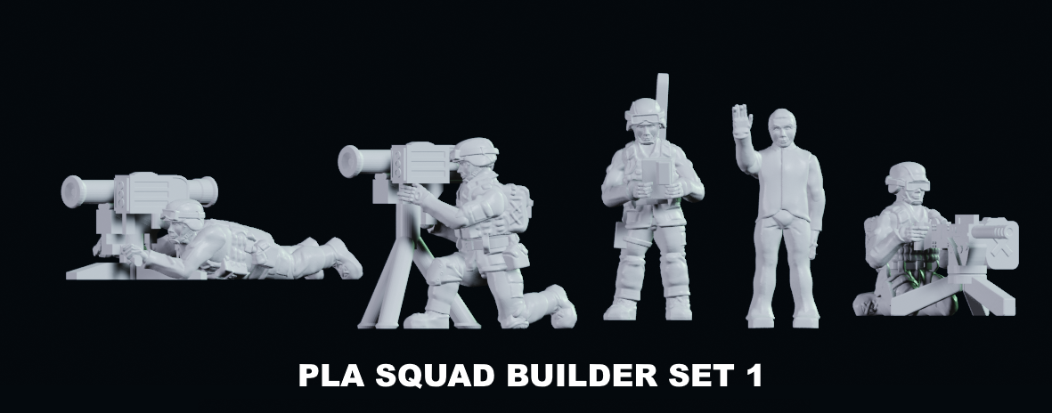 Modern Warfare PLA Forces Squad Bundle 1 (Jason Miller Design) (1/100)