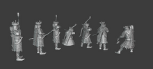 Load image into Gallery viewer, Eastern Warriors Archers Bundle - Blank Emblem (Kolbehs) (SciFi) (DandD)
