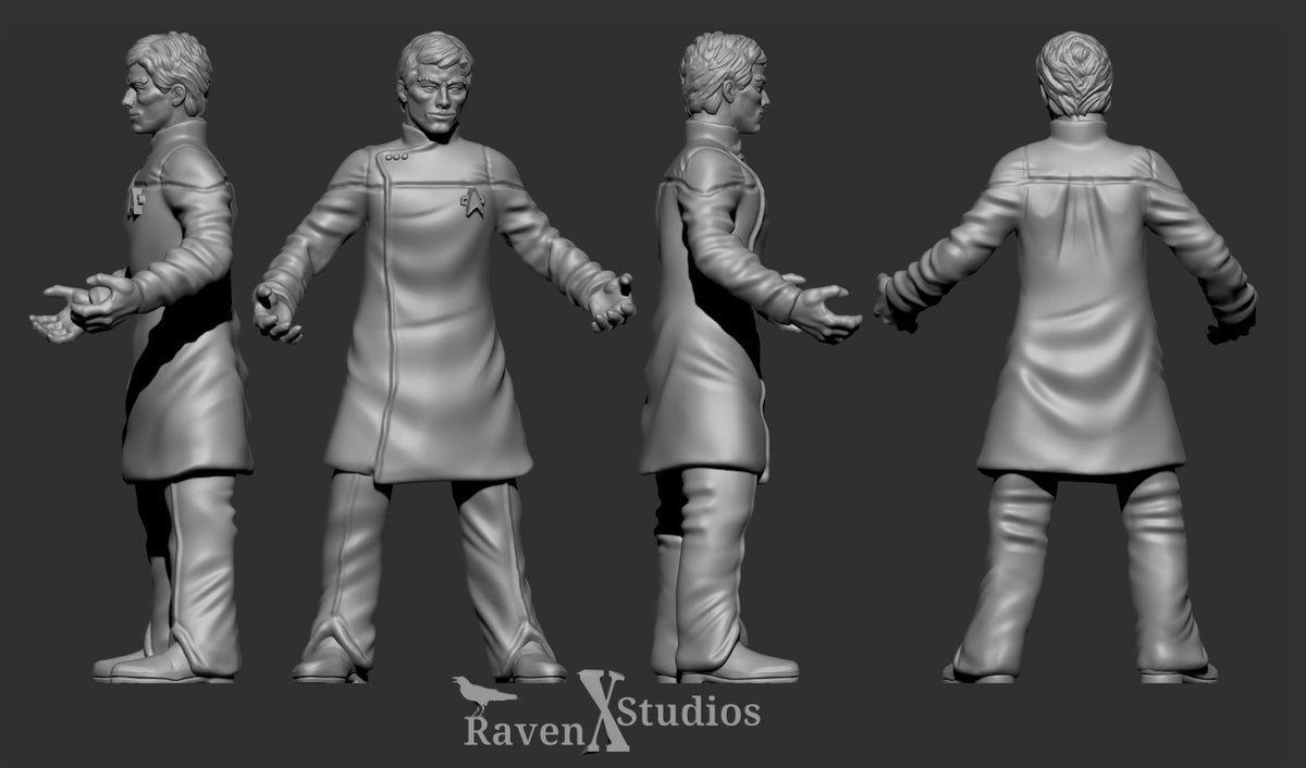 Federation Away Team 2 (Legion) (SciFi) (Raven X) – Ham Solo 3D Printing