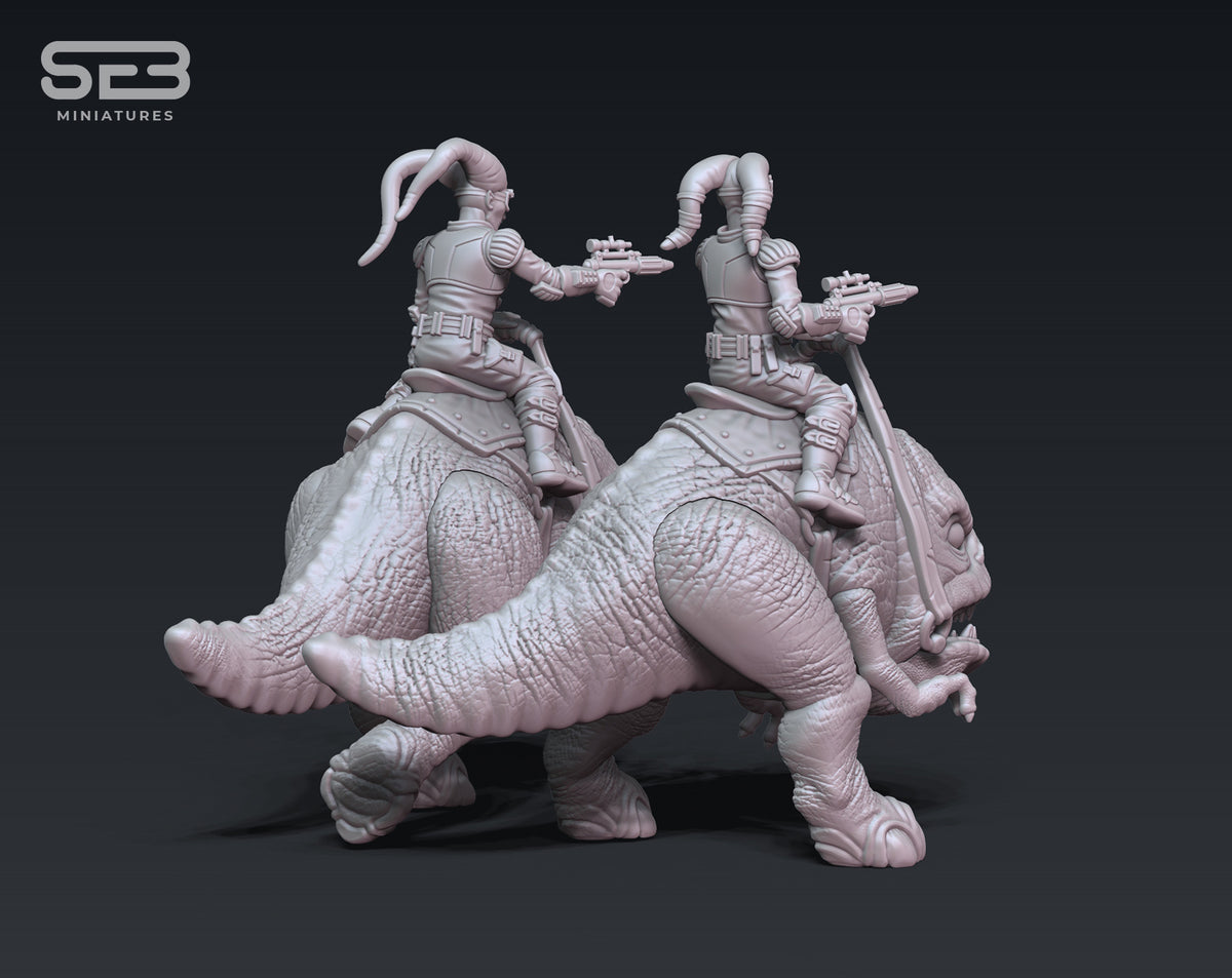 Big Lizard Rider (Legion) (Sci-Fi) (Anvilrage) (Stargrave) – Ham Solo ...