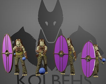 Booma Shield Squad Bundle (Kolbehs) (Legion) (SciFi)