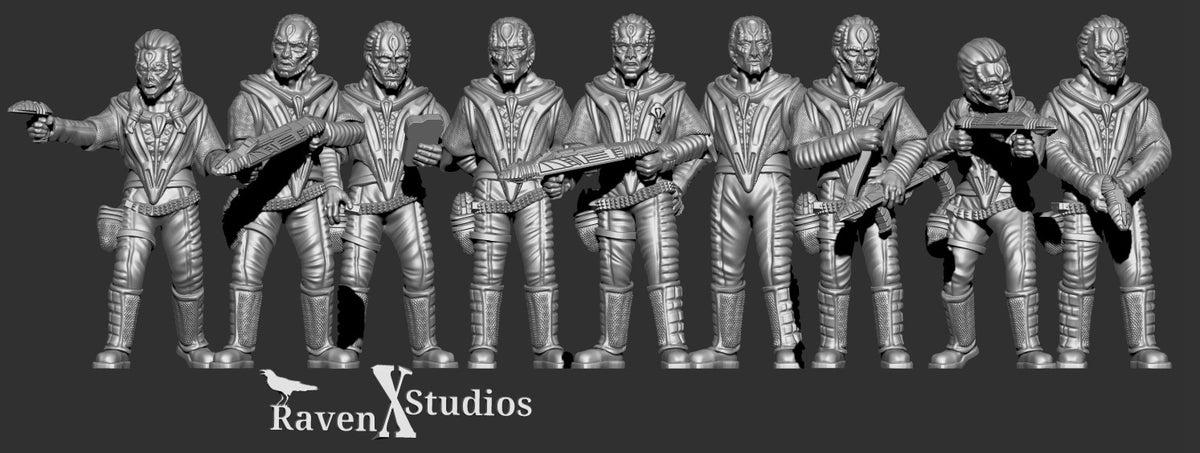 Cardassian Infiltrator Team (Legion) (SciFi) (Raven X) – Ham Solo 3D ...
