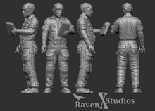 Load image into Gallery viewer, Colonists Bundle 1 - 34mm Scale (SciFi) (Raven X)
