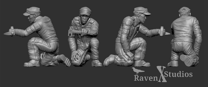 Military Support Crew Prodos Scale (SciFi) (Raven X)