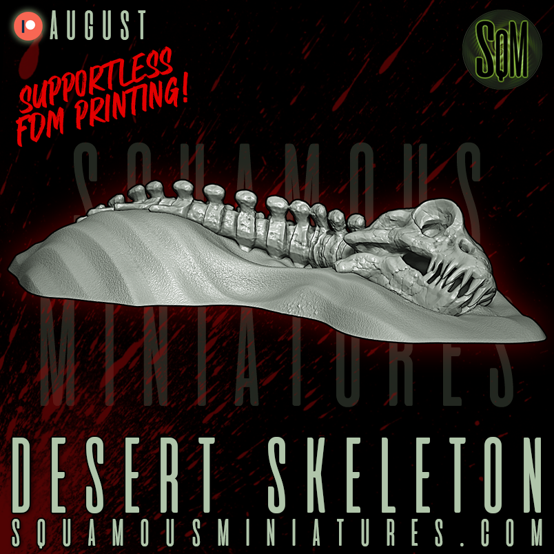 Desert Skelton Terrain (Legion) (Sci-Fi) (DSM)