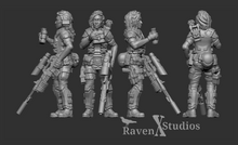 Load image into Gallery viewer, Colonial Marines Bundle 2 - 34mm Scale (stargrave) (SciFi) (Raven X)

