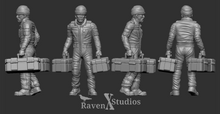 Load image into Gallery viewer, Military Support Crew Prodos Scale (SciFi) (Raven X)
