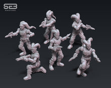 Load image into Gallery viewer, Tentacle Headed Alien Freedom Fighters - Pistoleer Bundle (Legion) (Sci-Fi) (Anvilrage)
