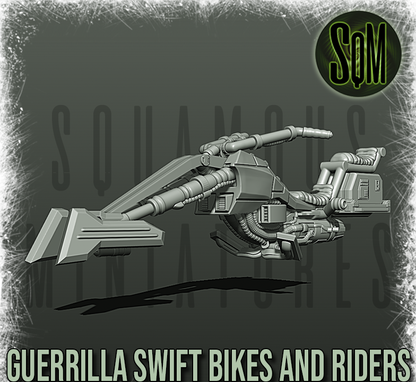 Speeder Bike Bundle with Riders (Legion) (Sci-Fi) (Squamous)