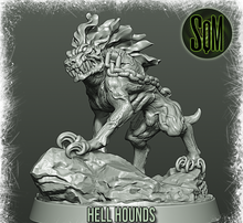 Load image into Gallery viewer, Hell Hounds (DandD) (Sci-Fi) (DSM) (Stargrave)
