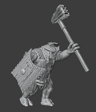 Load image into Gallery viewer, Eastern Troll Long Hammer &amp; Shield Walking (Kolbehs) (SciFi) (DandD)
