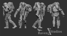 Load image into Gallery viewer, Hurt or Dead Marines Bundle - Legion Scale (SciFi) (Raven X)
