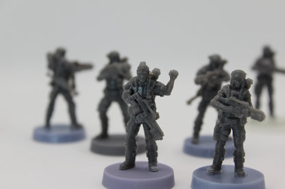 Colonial Marines 34mm Scale (SciFi) (Raven X)