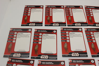 Mon Cal Tech Specialist Lot (Collectible) (SciFi)