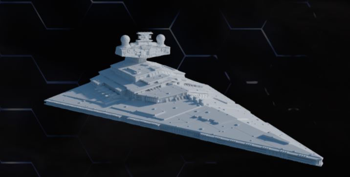 Imperial Class SD - V1 (SciFi) (Resin Engine)